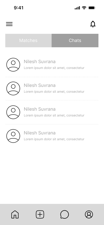 Low-fidelity wireframe 5