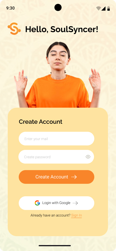Sign up